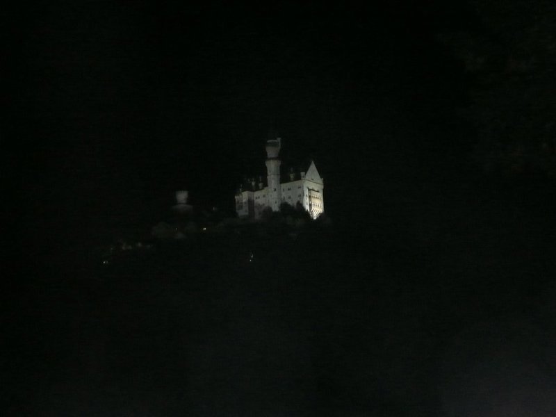 Neuschwanstein by night