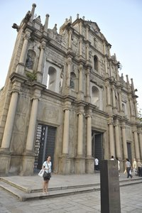 the Ruins of St. Paul - a very popular Macau landmark