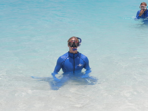 Snorkel time on the Great Barrier Reef