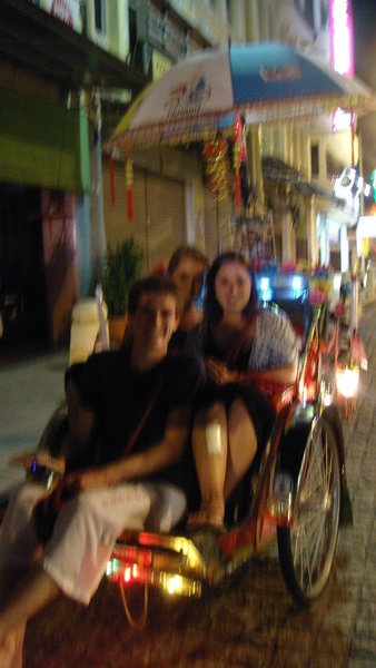 Rickshaw ride from little India