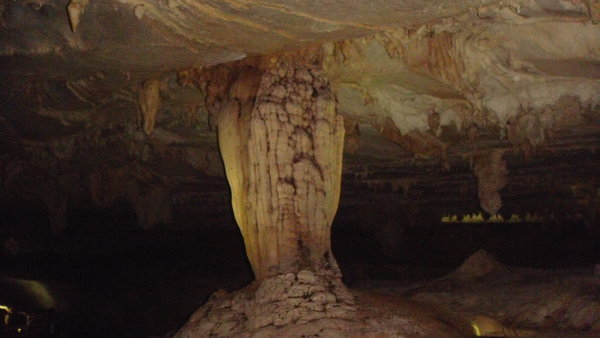 Inside Lang's cave
