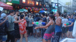 More Songkran antics!
