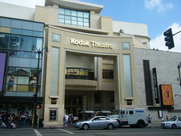 Kodak theatre where the oscars are held