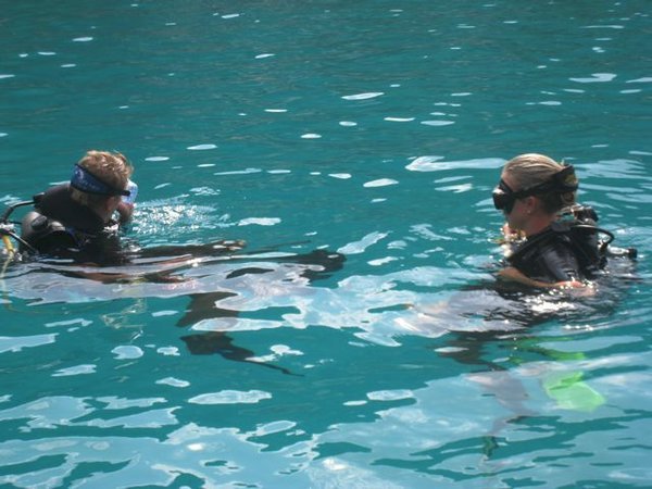 With our Dive Master, Danny