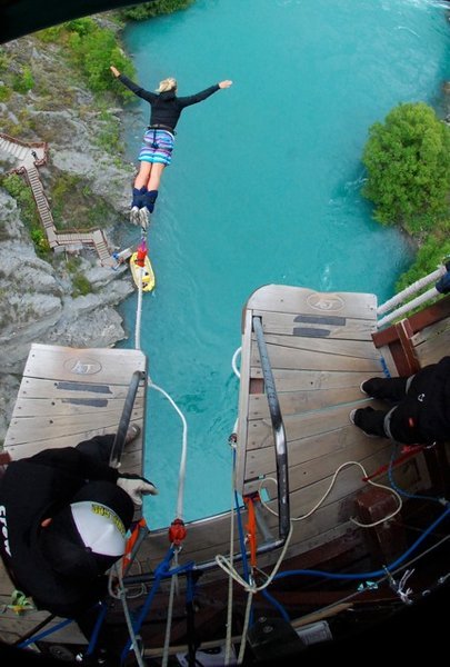 The first & my 1st bungy ever!