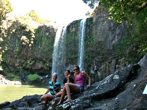 Whangerei Falls with Katie & Alicia