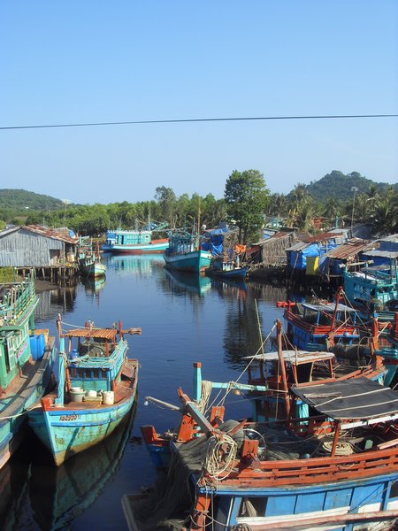 Local floating village