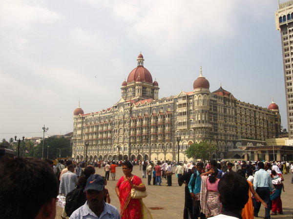 Taj Hotel in Mumbai - where the Mumbai Bombings were