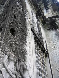Carvings on the gatehouse