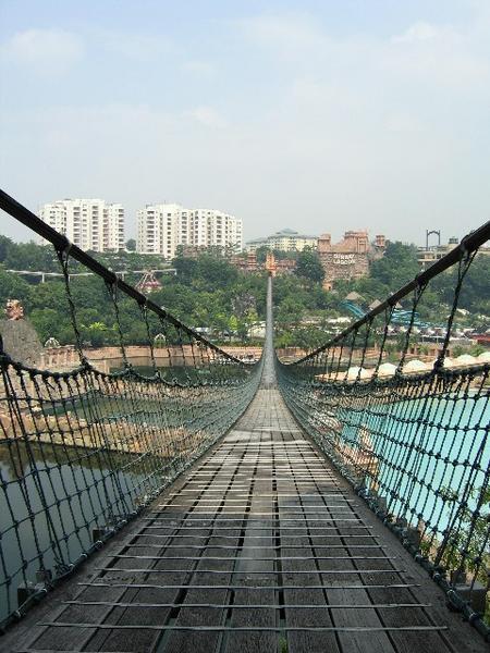 The longest suspension bridge in the world