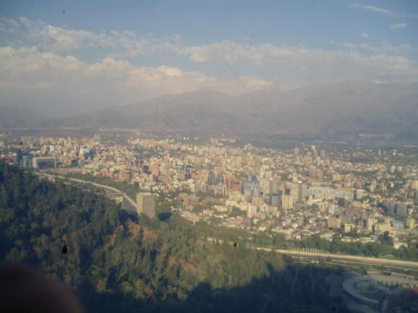 Santiago Aerial View - Gondola