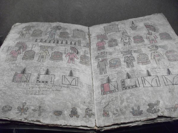 Ancient Mayan book