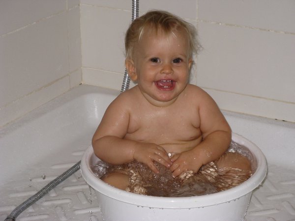 Bath In A Tub Photo