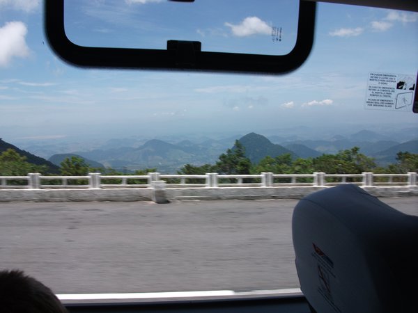 View from the bus to Teresopolis