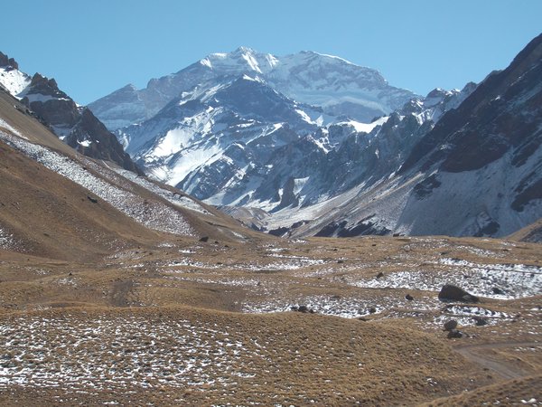 Aconcagua - highest mountain outside the Himalayas