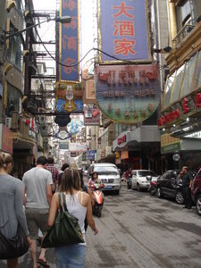 our street in Shanghai