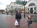 Krasnoyarsk Train station and a hotdog!
