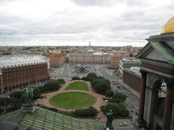View of the Hermitage from the Cathedral.