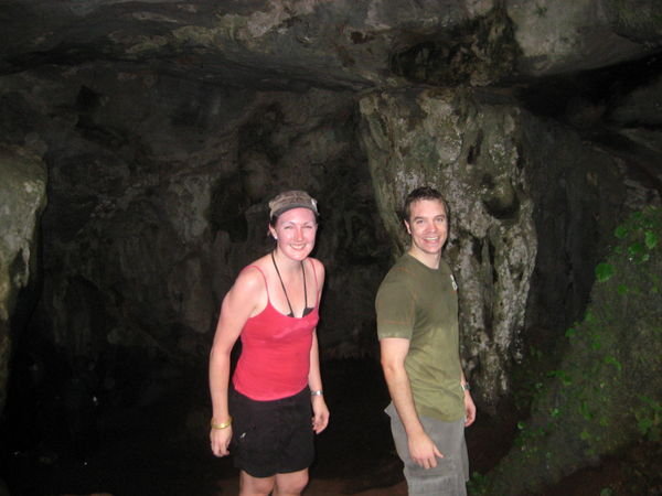 Entering the bat cave
