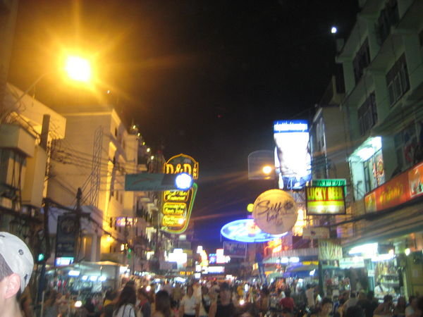 Khao San Rd by night