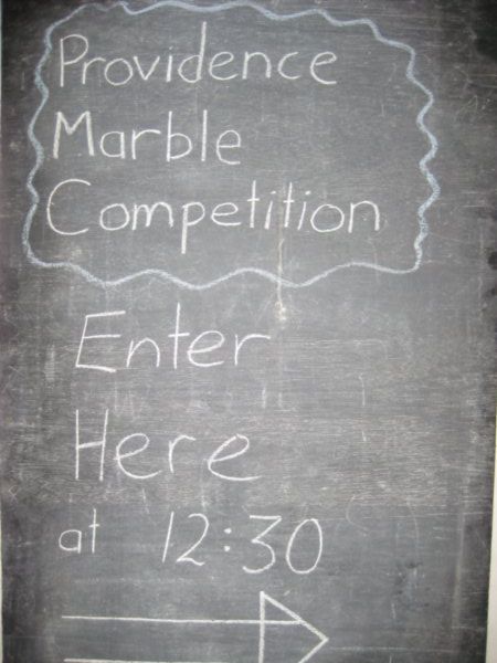 Providence Marbles Competition