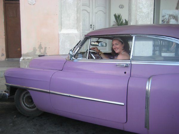 Cruisin´ in some Cuban wheels!