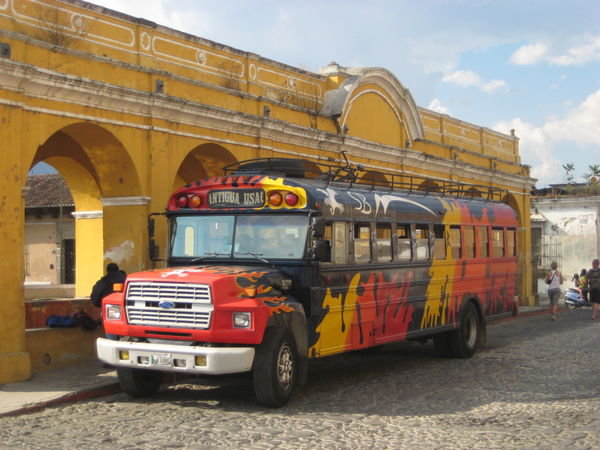 Chicken Bus, Antigua