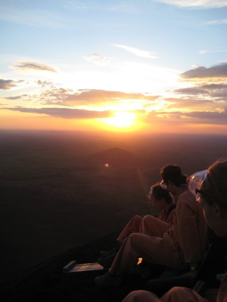 Sunset, Cerro Negro