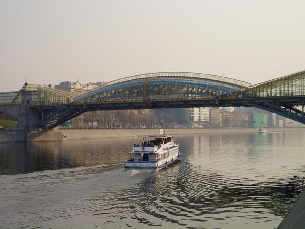Cruising the Moscow River