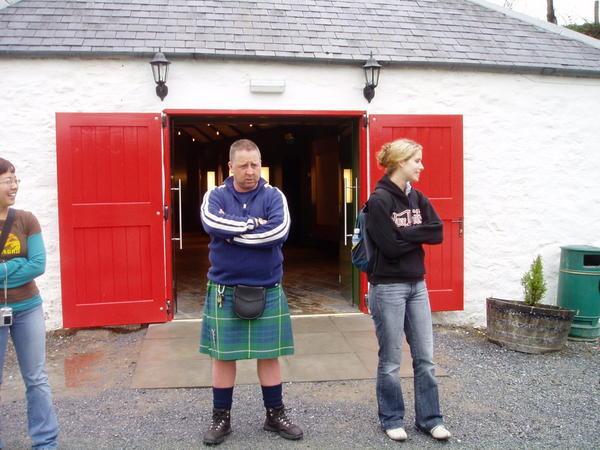 Cranky Scottish Paul in Kilt