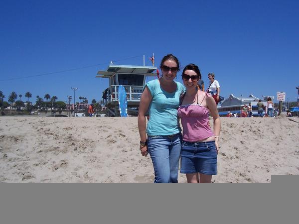 Ell and Bel @ Santa Monica Beach