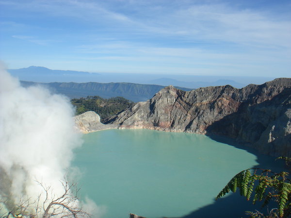 Ijen - view from the top