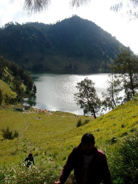 view from Tanjakan Cinta