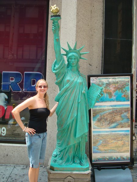 Laura & Lady Liberty