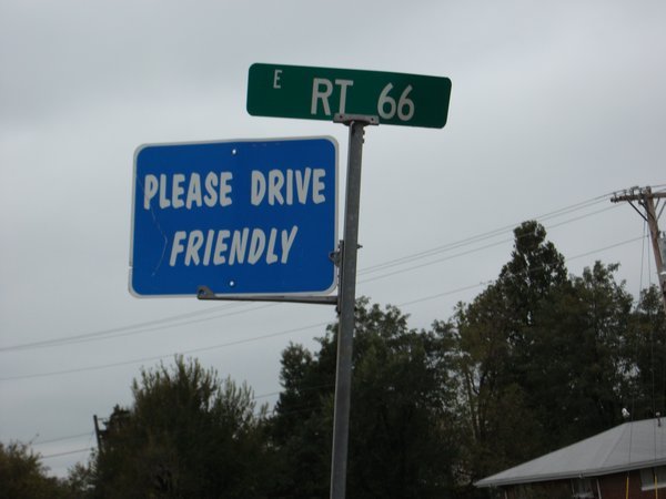 RT 66 signage 