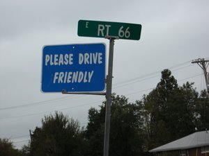 RT 66 signage 