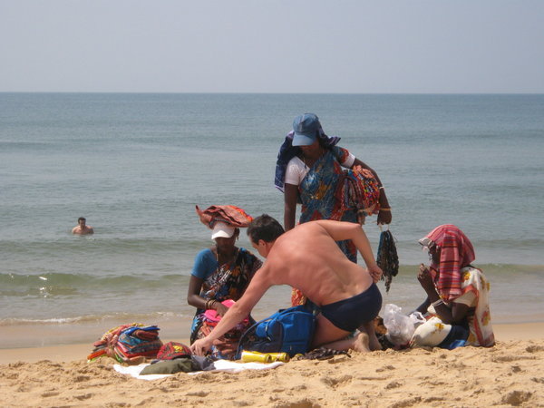beach sellers