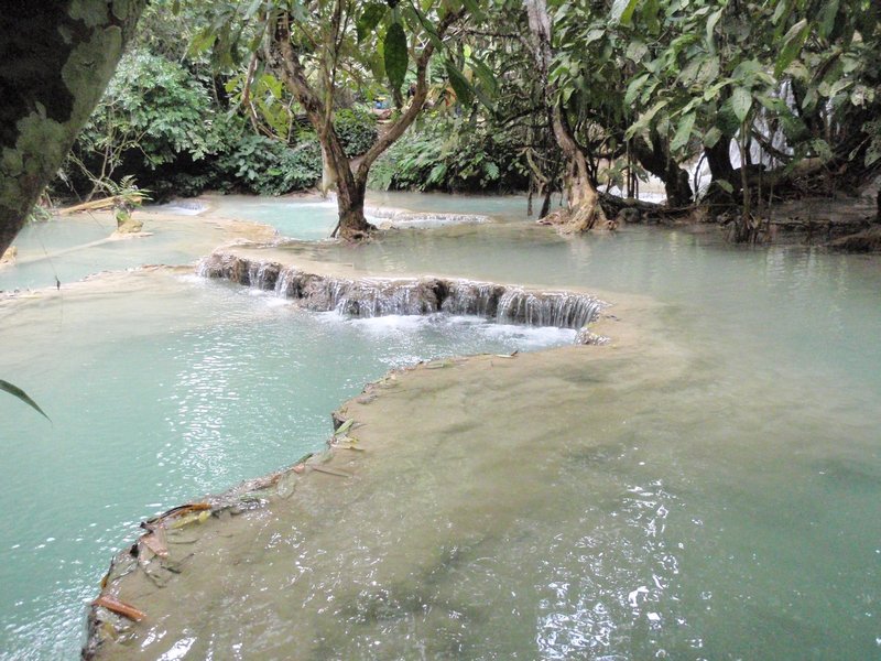 Tad Kuang Si Wasserfälle 1