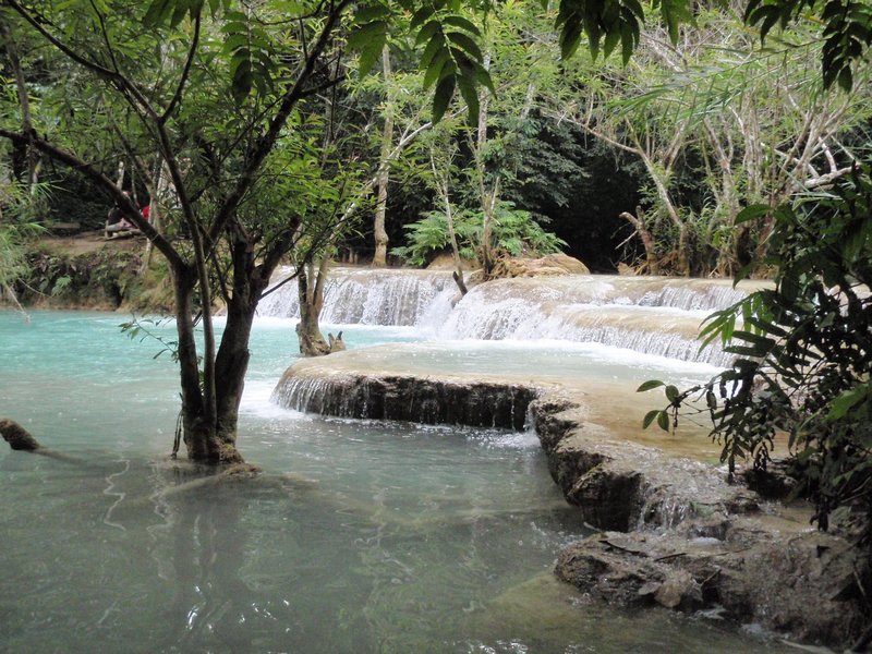Tad Kuang Si Wasserfälle 2