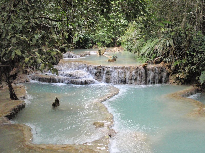 Tad Kuang Si Wasserfälle 3