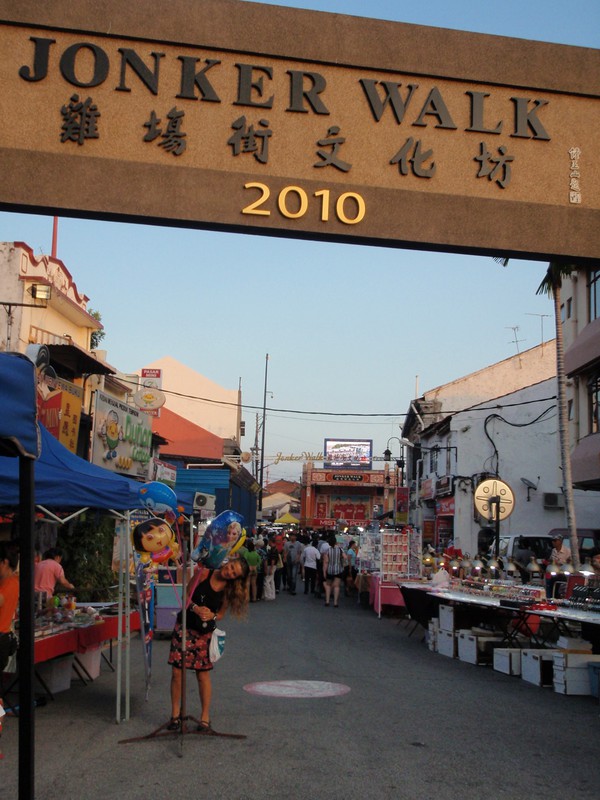 Jonker Walk mit Night Market am Wochenende