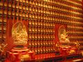 mit tausenden von Budha Figuren