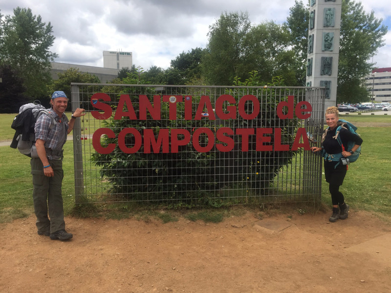 Santiago de Compostela City - Einmarsch 