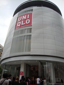 Uniqlo flagship store on Nanjing