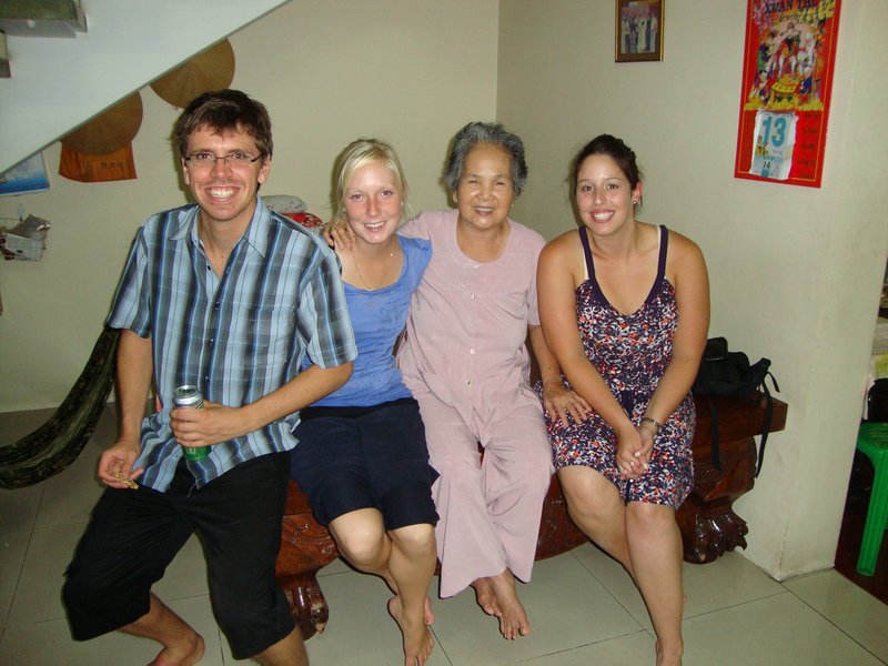 Will, Angela, Grandma and I