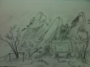 Dobongsan sketch