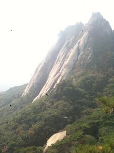 Dobongsan cliff