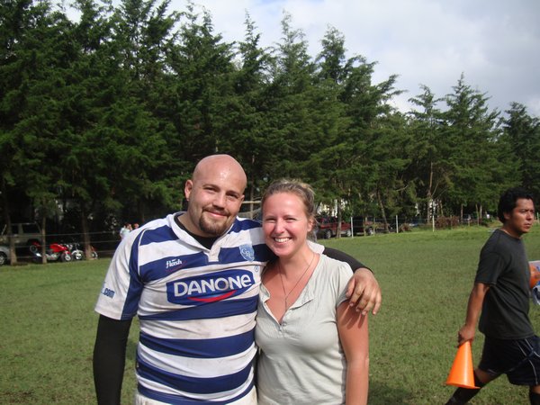 Diego - best rugby in Guatemala...