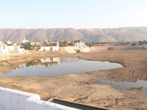 Pushkar "puddle" lake