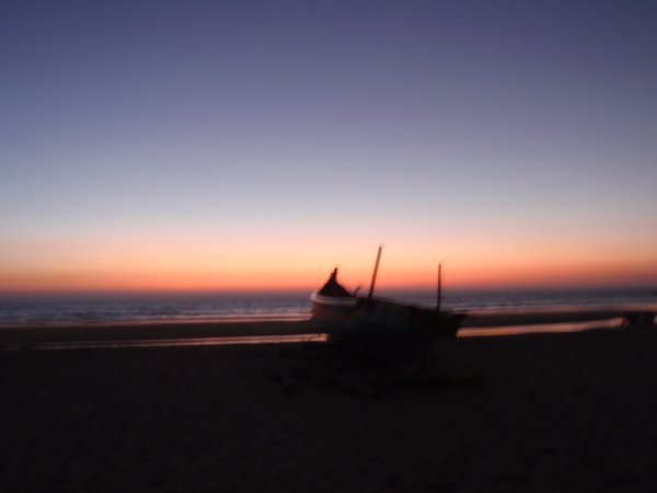 sunset on Arambol beach